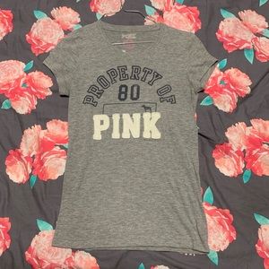Victoria’s Secret pink T-shirt